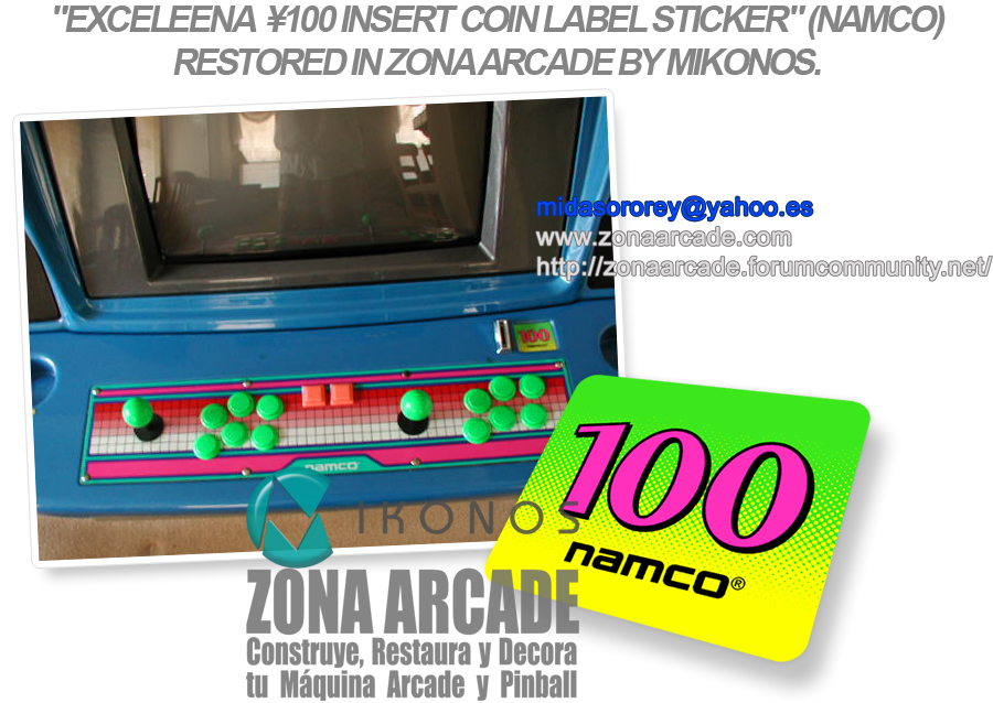 Exceleena-100-Insert-Coin-Label-Sticker-Restored-Mikonos1