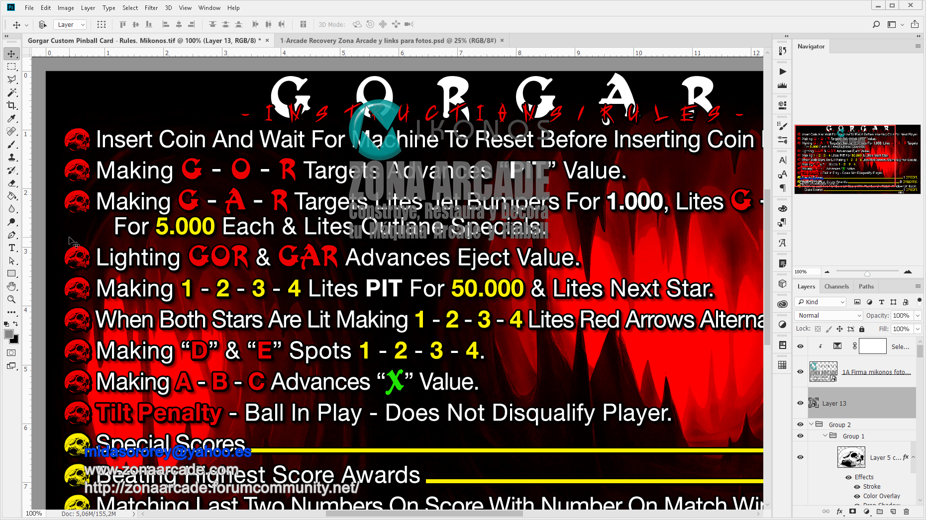 Gorgar-Custom-Pinball-Card-Rules-Mikonos2