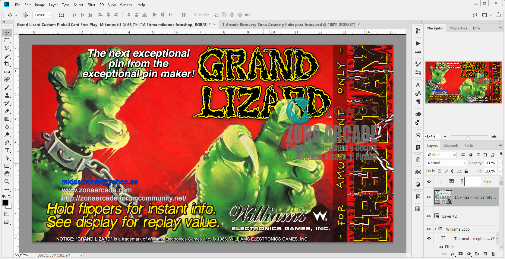 Grand-Lizard-Pinball-Custom-Card-Free-Play-Mikonos1