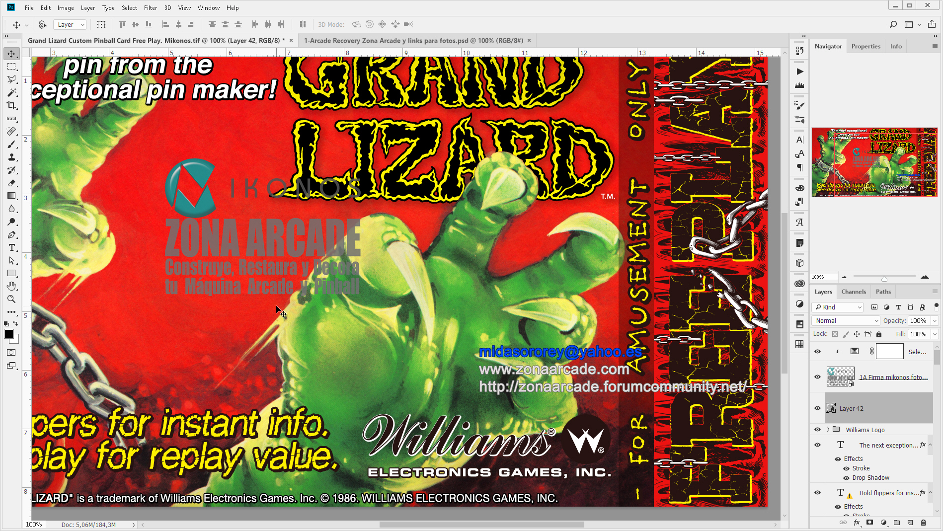 Grand-Lizard-Pinball-Custom-Card-Free-Play-Mikonos2