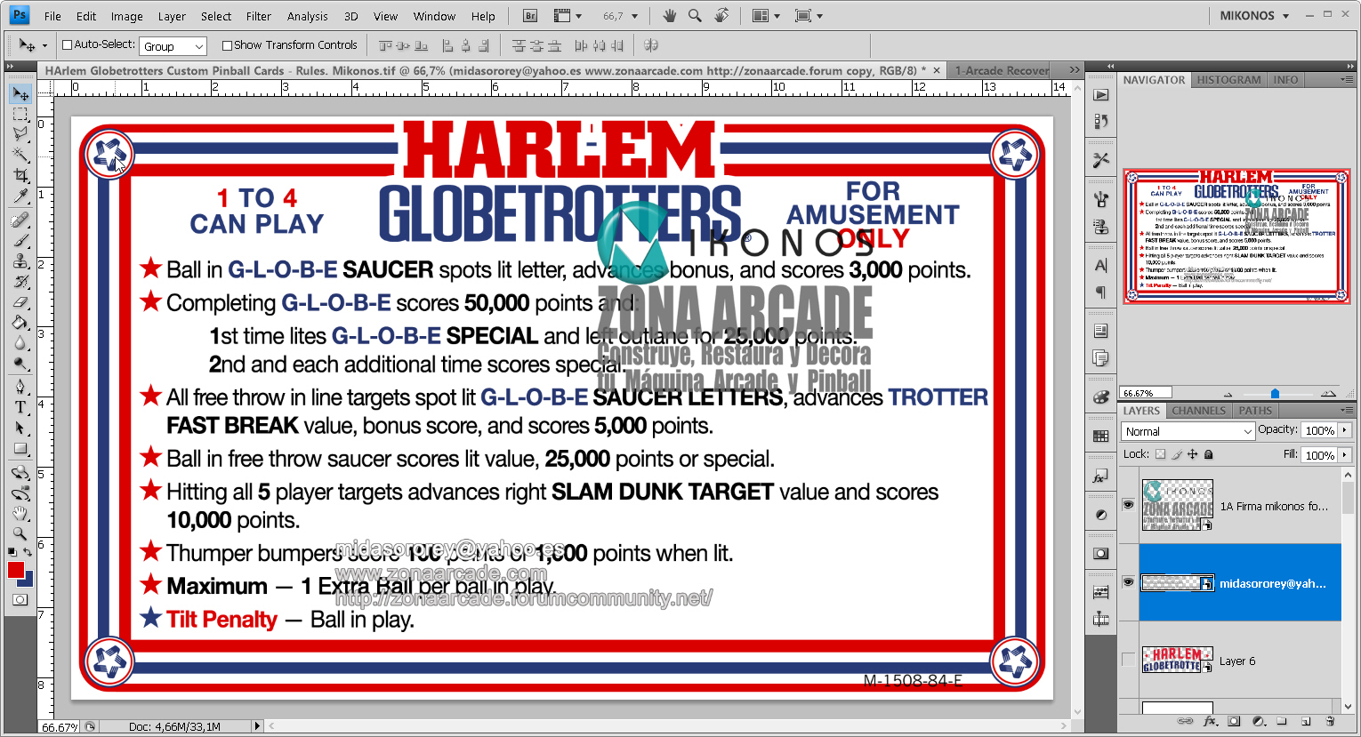 Harlem-Globetrotters-Custom-Pinball-Card-Rules-Mikonos1