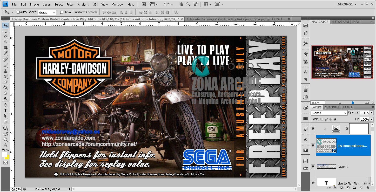 Harley-Davidson-Custom-Pinball-Card-Free-Play2-Mikonos1
