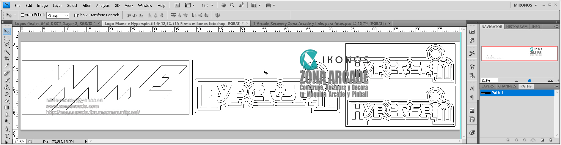 Hyperspin Mame Logos, Mikonos1