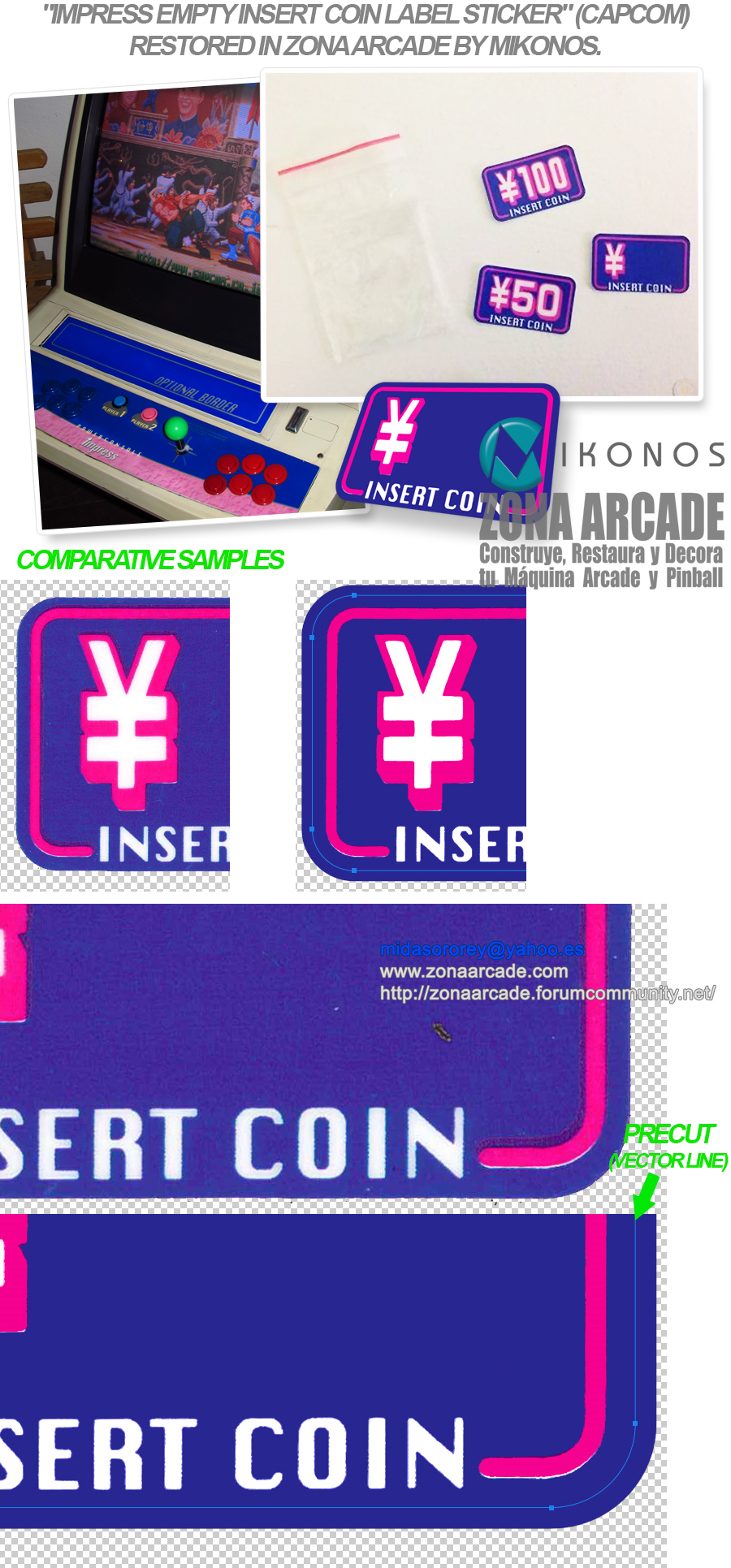Impress-Empty-Insert-Coin-Label-Sticker-Restored-Mikonos2