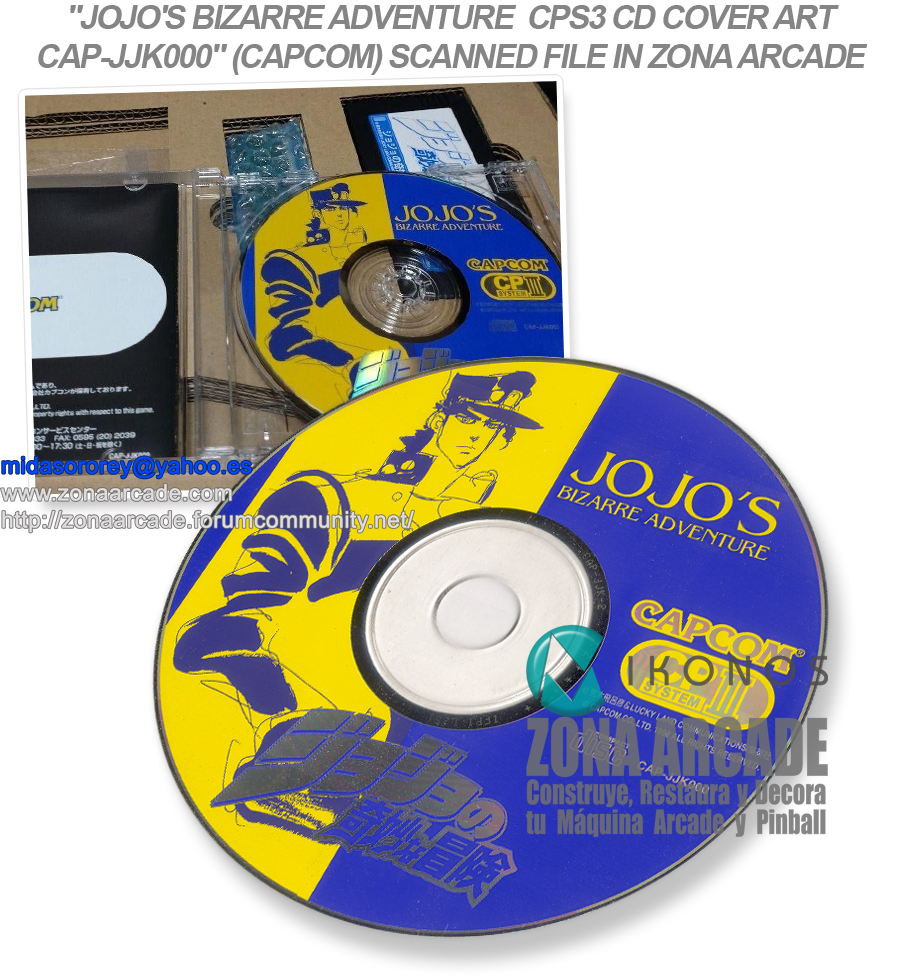 JoJo's-Bizarre-Adventure-Arcade-CPS3-CD-Art-In-Restoration-Mikonos1