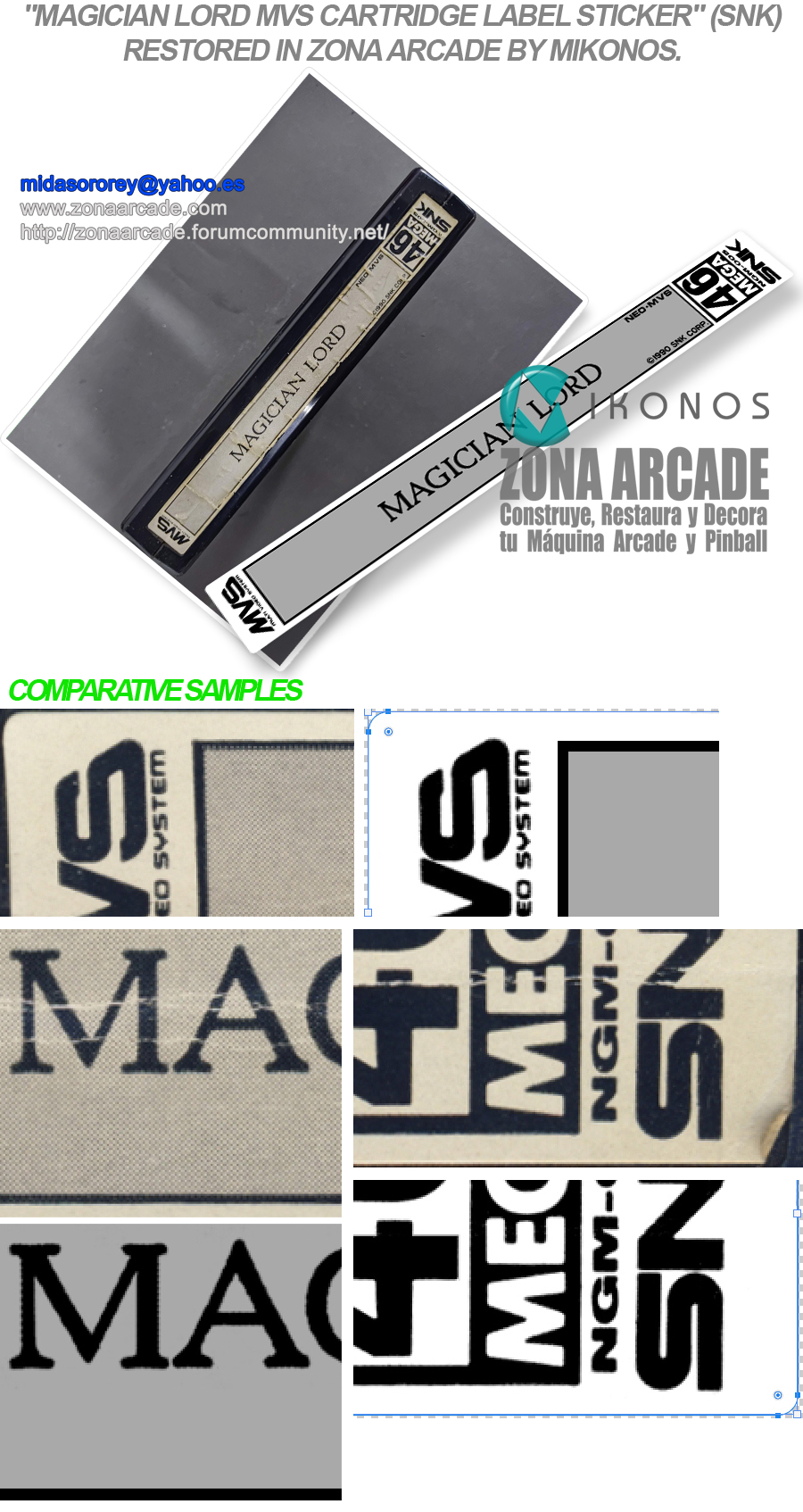 Magician-Lord-MVS-Cartridge-Label-Sticker-Restored-Mikonos1