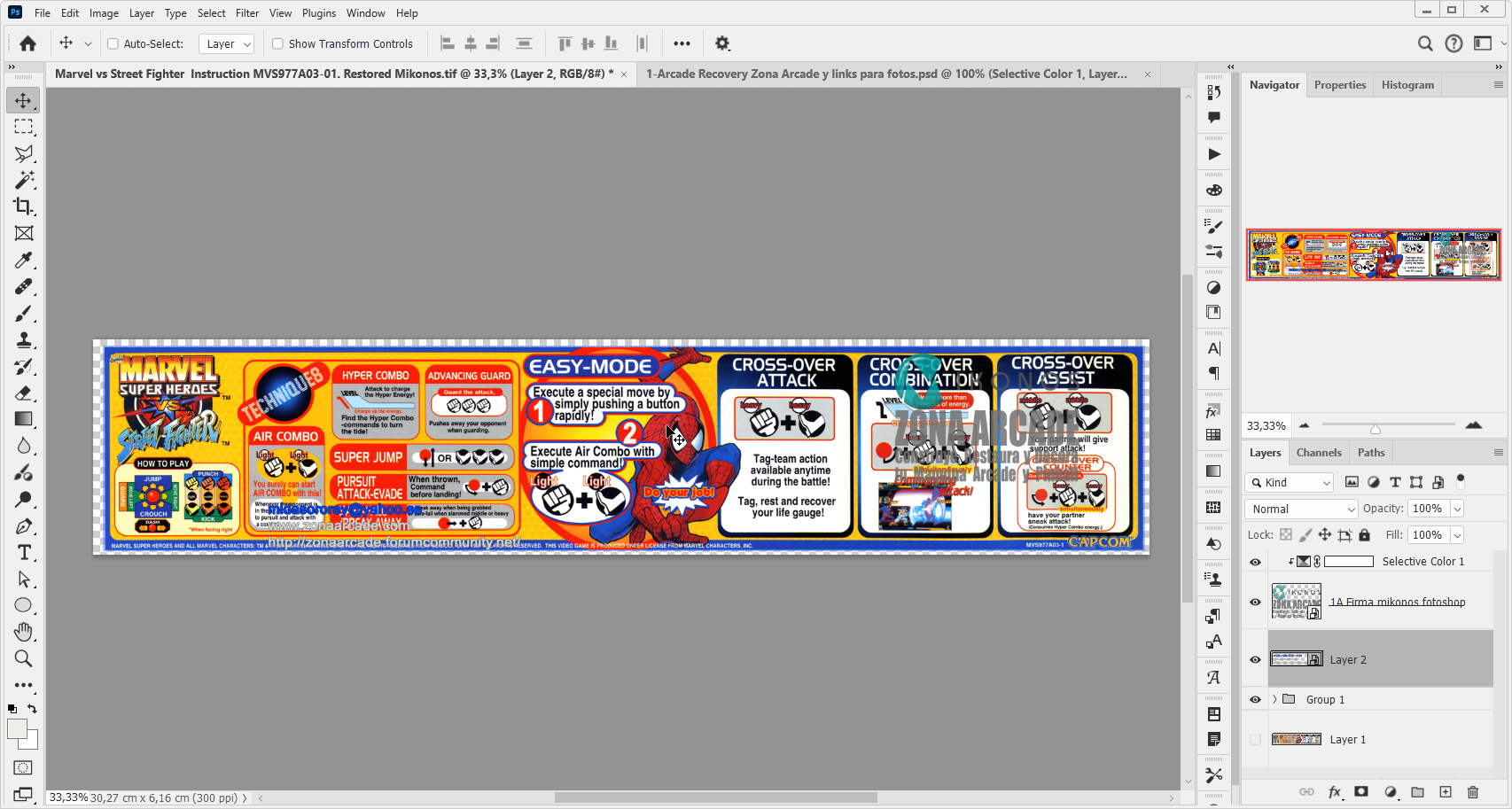 Marvel-Vs-Street-Fighter-Instruction-MVS977A03-01-Restored-Mikonos1