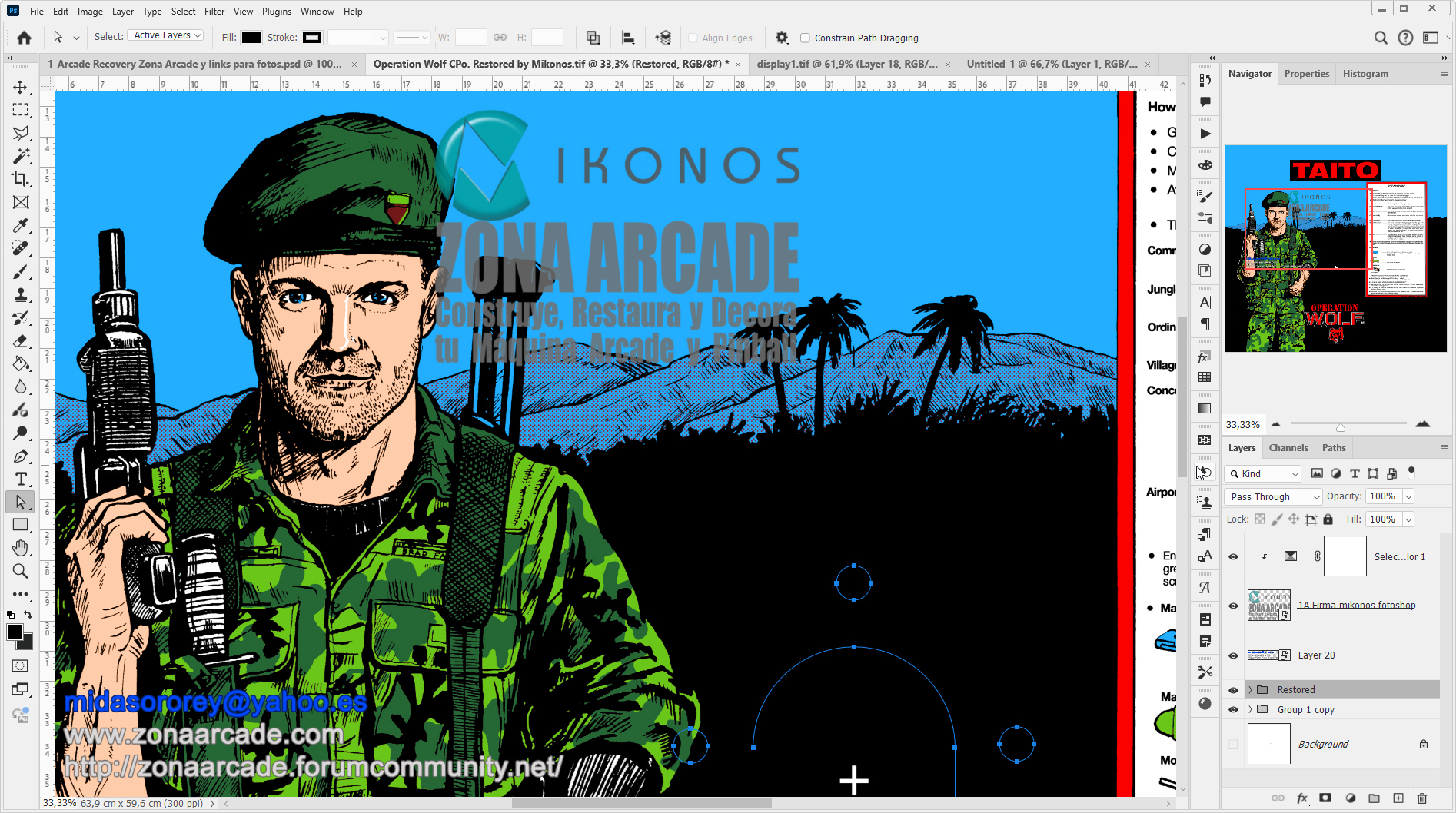 Operation-Wolf-Control-Panel-Overlay-TAITO-Restored-Mikonos3