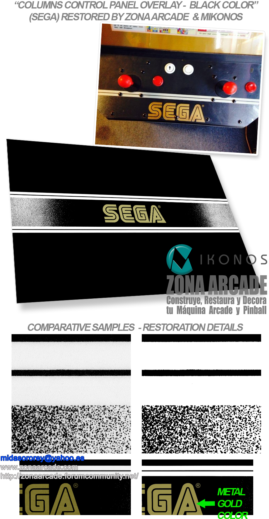 SEGA- Control-Panel-Overlay-Black- Restored-Mikonos1
