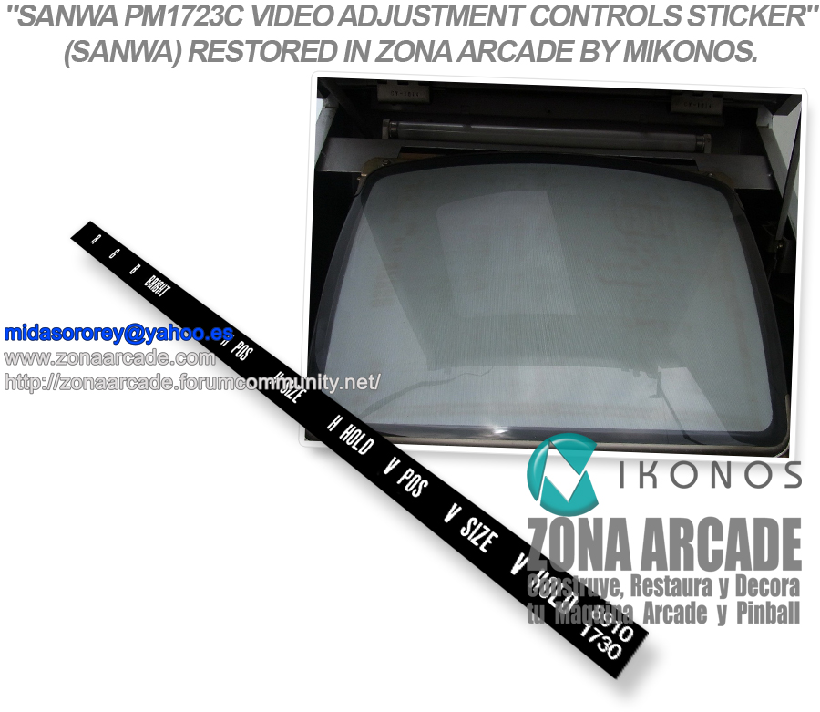 Sanwa-PM1723C-Video-Adjustment-Controls-Sticker-Restored-Mikonos2