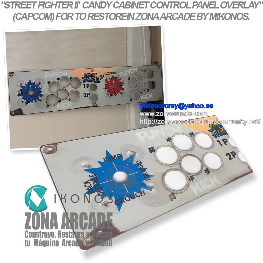 Street-Fighter-II'-Candy-Cabinet--Control-Panel-Overlay-In-Restoration-Mikonos1