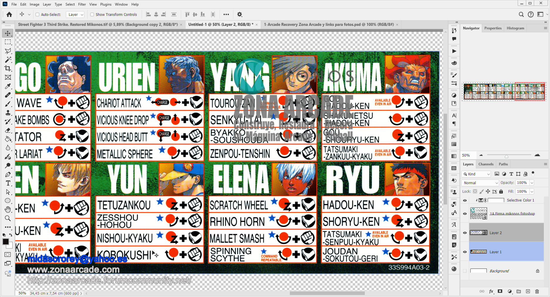 Street-Fighter-III-3rd-Strike-Move-List-Sticker-33S994A03-2-Restored-Mikonos2