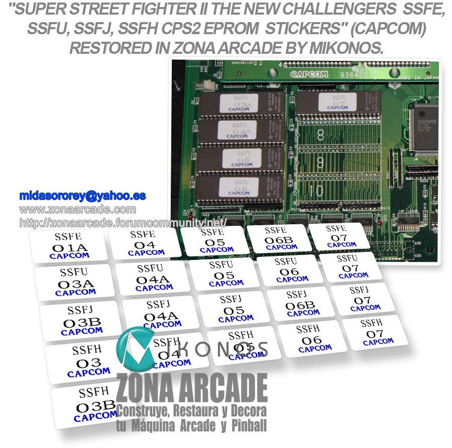 Super-Street-Fighter-II-The New Challengers-CPS2-Eprom-Stickers-Restored-Mikonos1