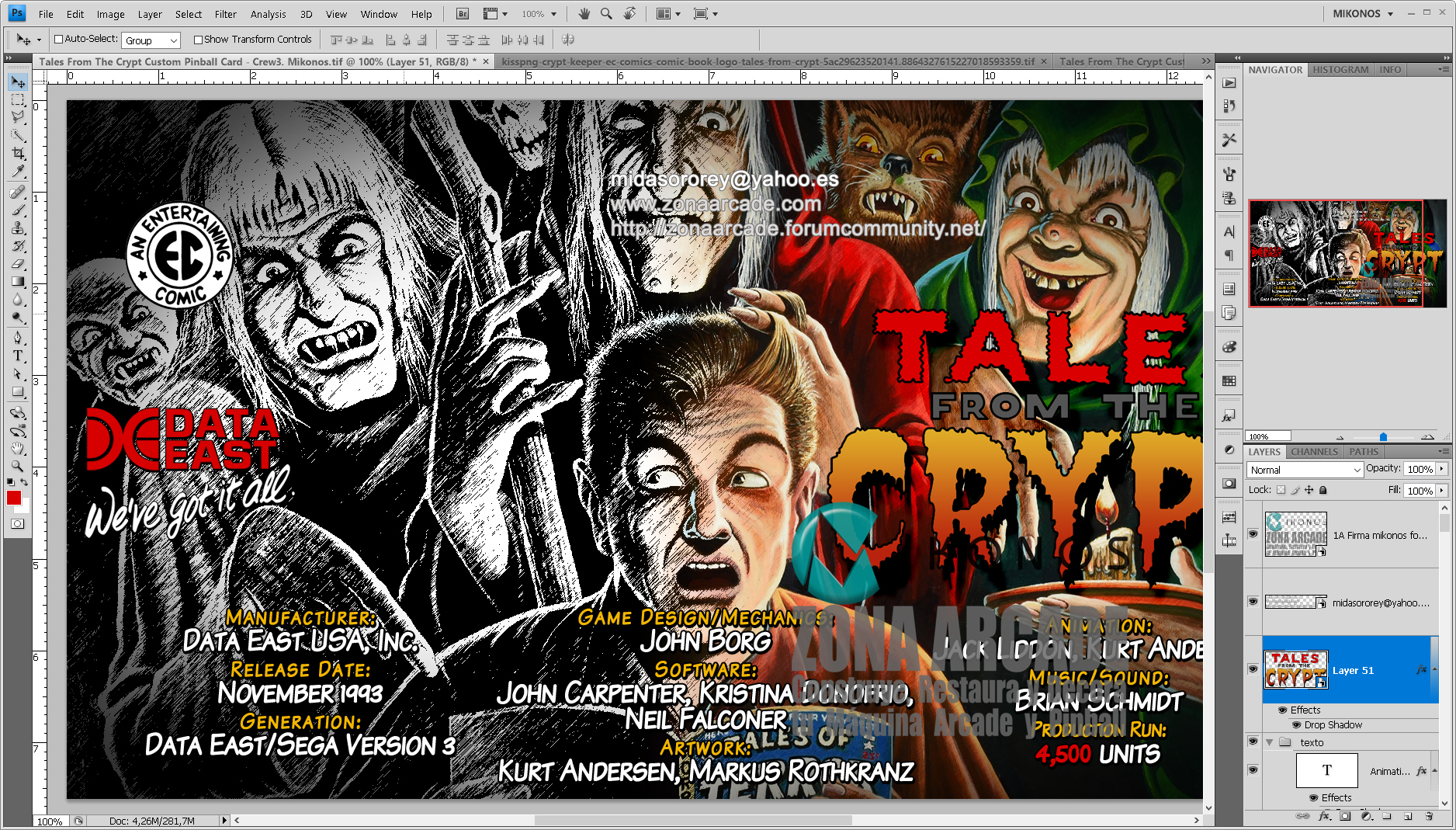 Tales From The Crypt%20Custom%20Pinball%20Card%20-%20Crew.%20Mikonos2