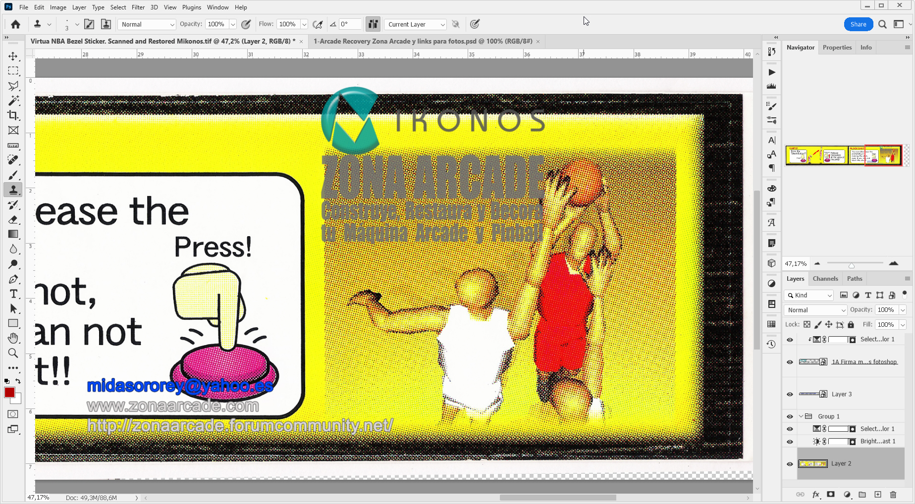 Virtua-NBA-Bezel-Instruction-Sticker-422-0799-01UK-Restored-Mikonos2