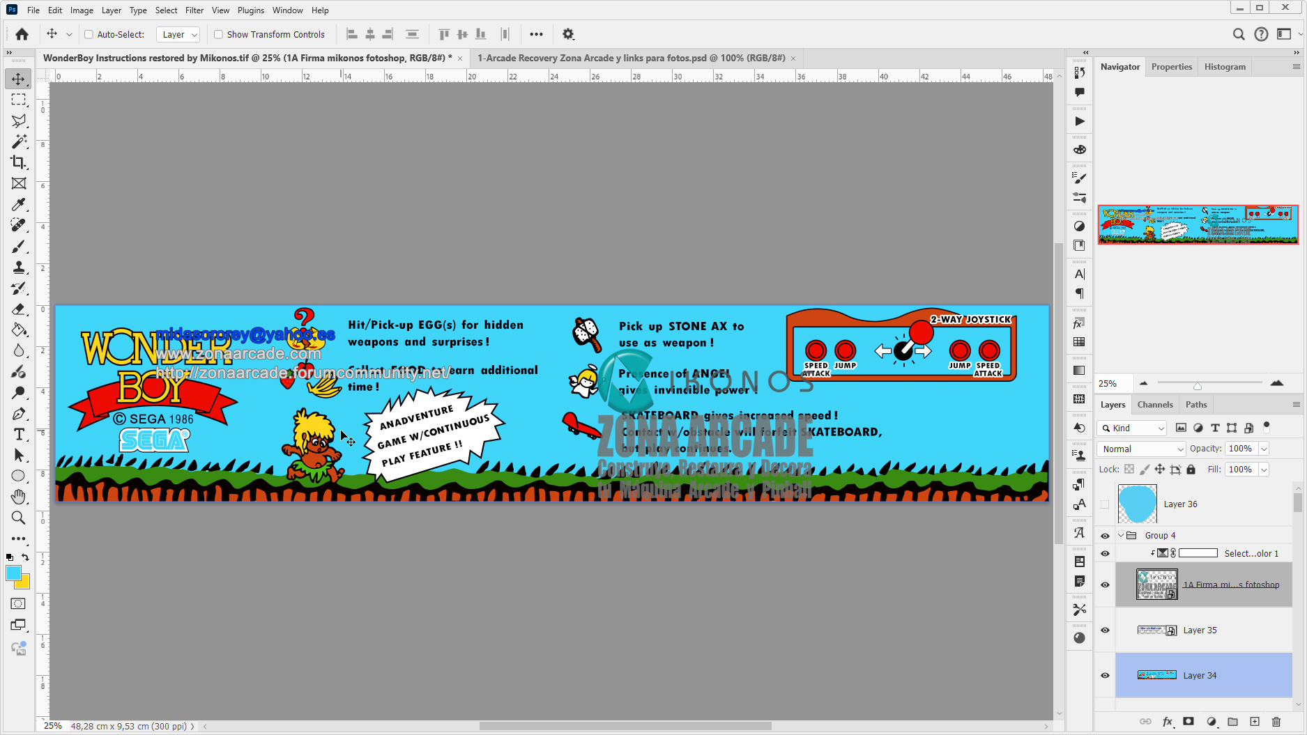 Wonder-Boy-Instruction-Sheet-Sticker-422-0122-91-Restored-Mikonos1