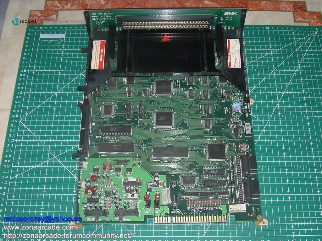 PCB Neo Geo MVS - Zed Blade - Jeu Arcade Jamma - Original - Occasion